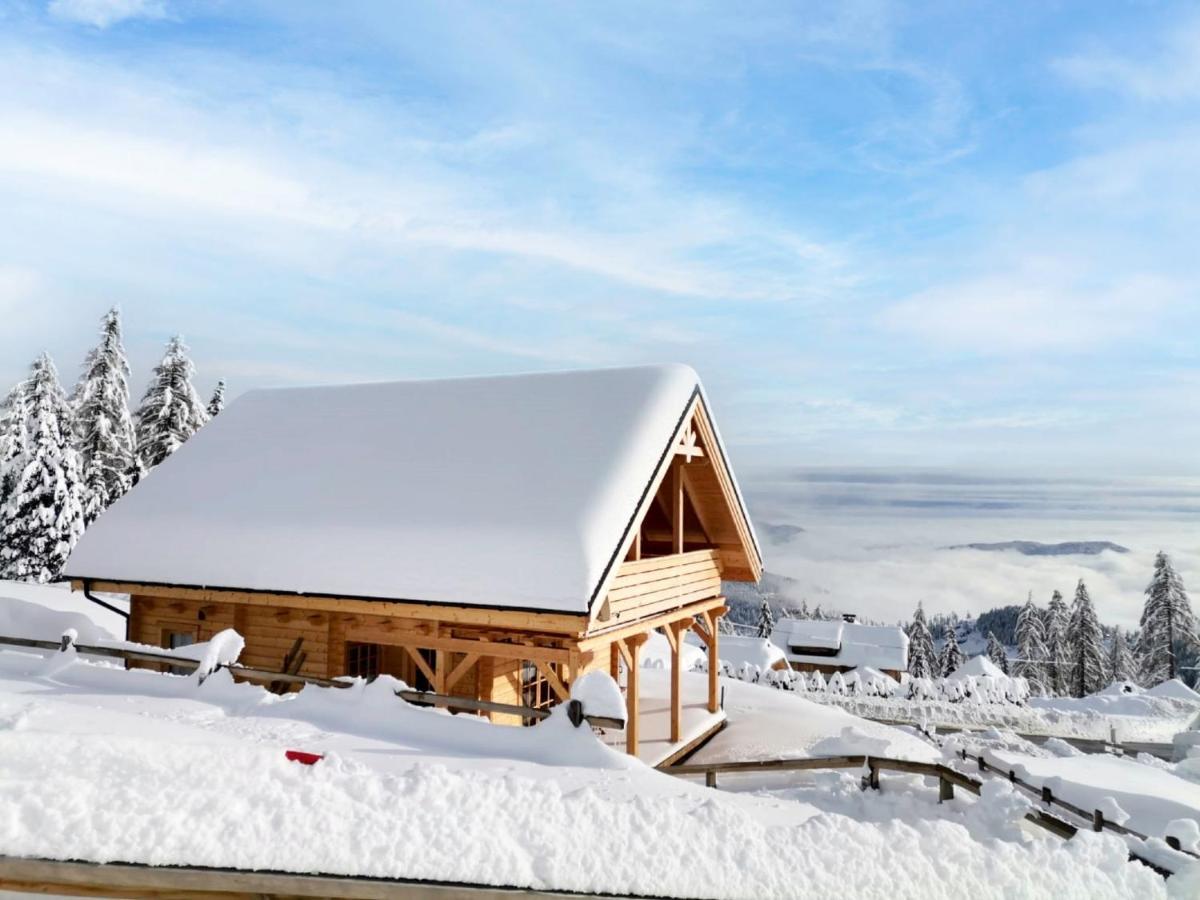 Chalet Hütte Gimpel Hochrindl Buitenkant foto