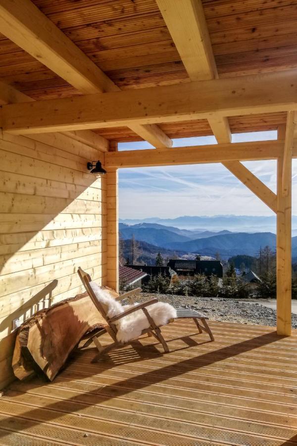 Chalet Hütte Gimpel Hochrindl Buitenkant foto