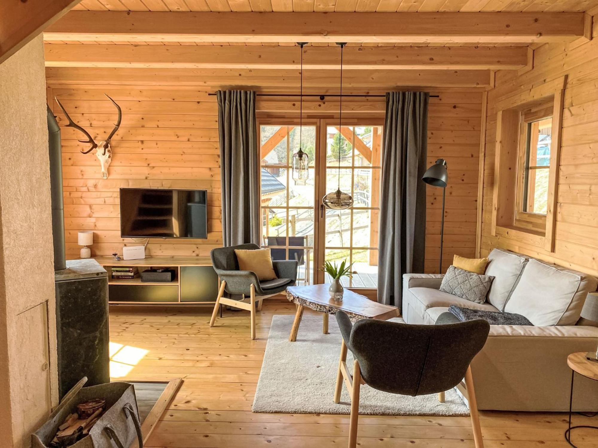 Chalet Hütte Gimpel Hochrindl Buitenkant foto