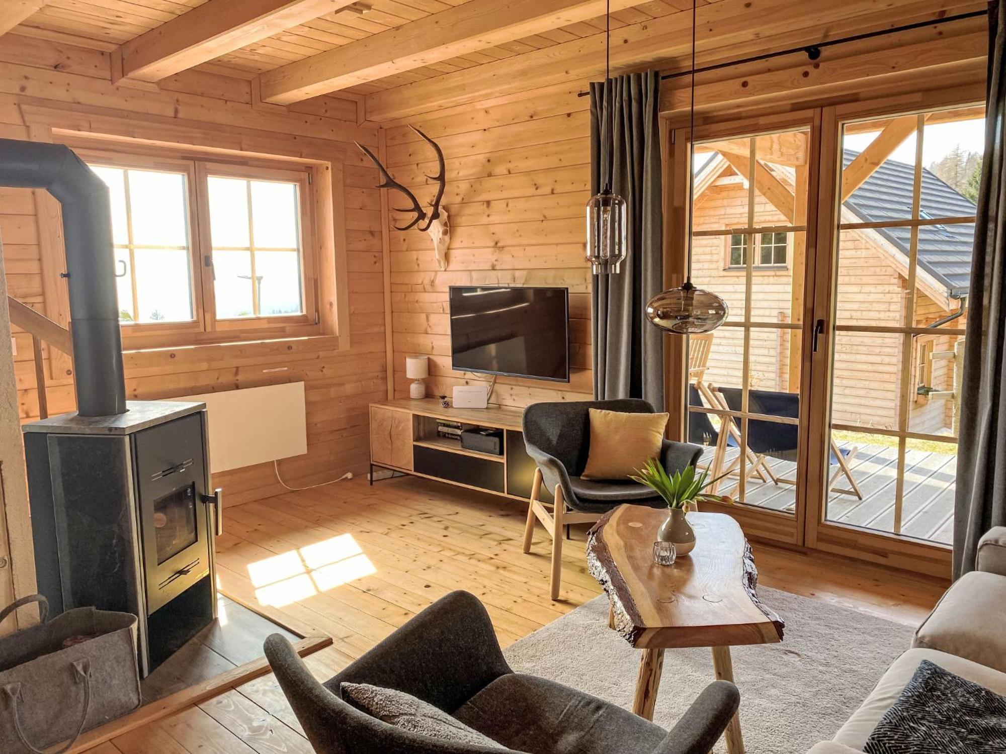 Chalet Hütte Gimpel Hochrindl Buitenkant foto